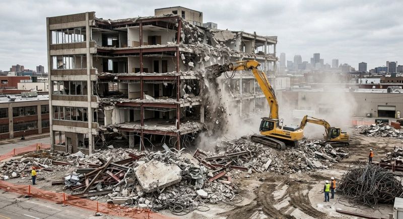 Commercial Building Removal in Bergen County, NJ